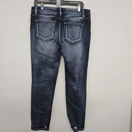 Denim Distressed Skinny Jeans alternative image