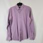 Hugo Boss Men White/Purple Button Up Shirt Sz 2XL image number 1