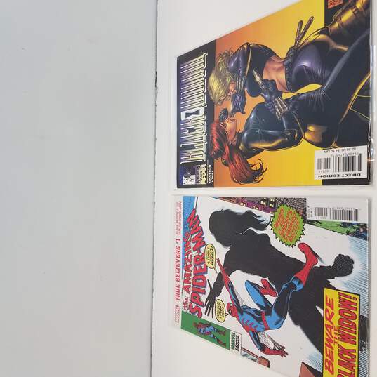 Marvel Black Widow & White Widow Comic Books image number 3