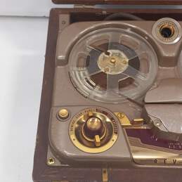 Revere T-100 Tape Recorder-Reel To Reel For Parts/Repairs alternative image