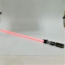 2007 Hasbeo C-2945A Red Star Wars Working Lightsaber