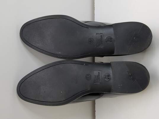 Gateway Formal Footwear Shiny Lace Up Oxford Men's Black Shoes Size 9.5W image number 5