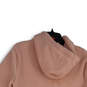 NWT Womens Pink Long Sleeve Sherpa Pullover Hoodie Size Medium image number 4