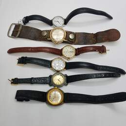 Vintage Women's Timex Mixed Stainless Steel Watch Collection alternative image