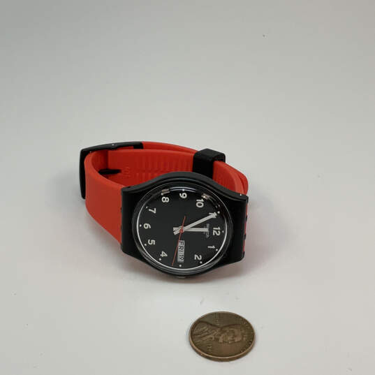 Designer Swatch GB754 Silicone Strap Water Resistant Analog Wristwatch image number 2
