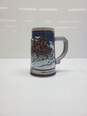 Budweiser Clydesdales Holiday Beer Stein 1989 image number 1