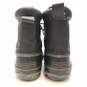London Fog Ashford Black Leather Winter Boots Men's Size 11M image number 7