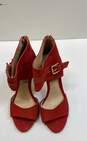 Vince Camuto Women's Leather Hensley Red Pump Size 7 image number 5