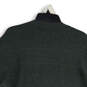 Mens Green Long Sleeve Crew Neck Ribbed Hem Knitted Pullover Sweater Sz XL image number 4