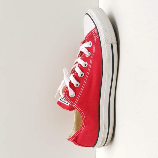 Buy the Converse Unisex Red Chuck Taylor All Star Sneakers Size Men's 8  Women's 10 | GoodwillFinds