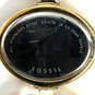 Designer Fossil ES-2030 Gold-Tone Stainless Steel Analog Wristwatch image number 5