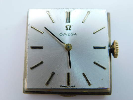Vintage Omega Swiss 35232516 17 Jewels Gold Filled Case Men's Dress Watch 54.4g image number 2
