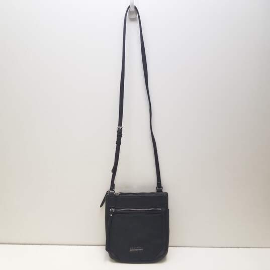 Kenneth Cole Reaction Triple Compartment Crossbody Bag Black image number 2