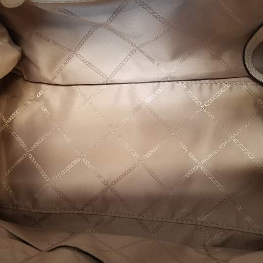 Michael Kors Bedford Legacy Leather Purse, Light Cream