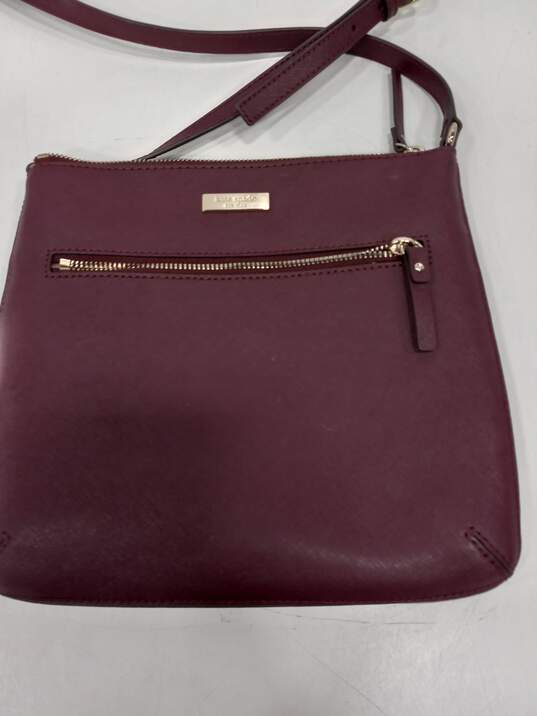 Kate Spade Purple Shoulder Bag Purse image number 3