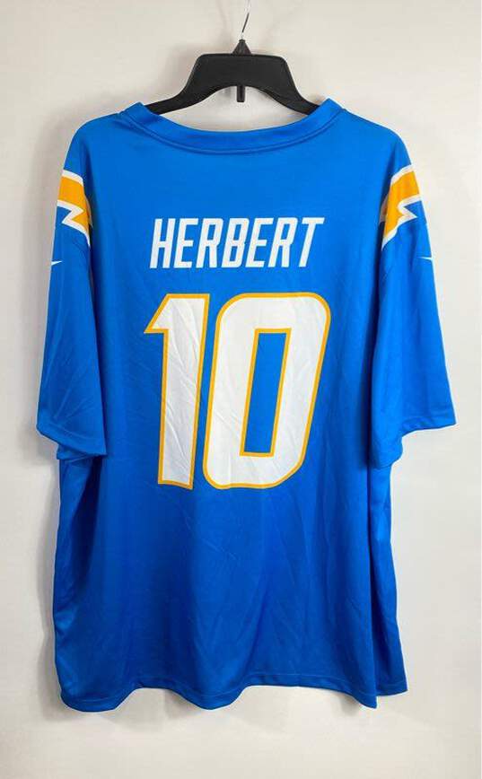 Nike Dri-Fit NFL Chargers Blue Jersey 10 Herbert - Size XXXL image number 2