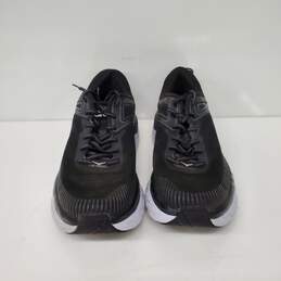 HOKA One One Bondi 7 MN's Black & White Running Sneakers Size 9 US