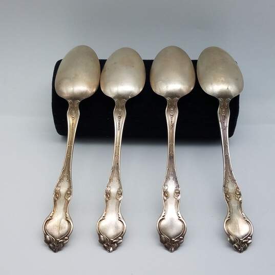 R Wallace & Son Sterling Silver Monogrammed Spoon Bundle 4pcs 63.8g image number 3
