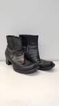 Timberland Ankle Boots Black Leather Women's Size 7 image number 3