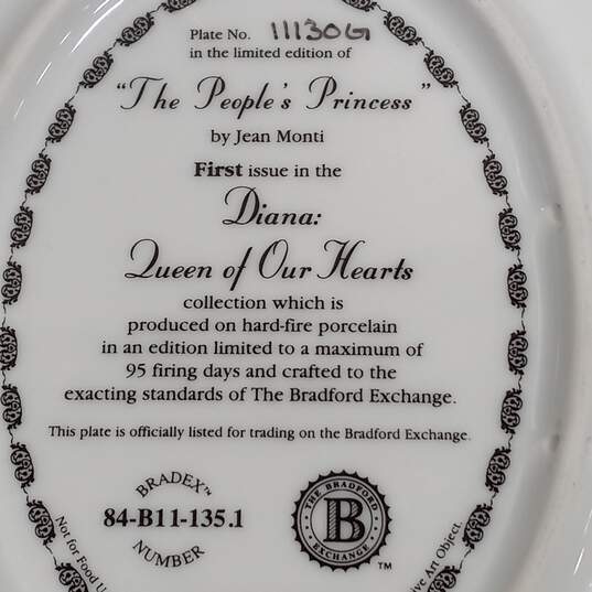Bradford Exchange "The People's Princess" Collectors Plate image number 4