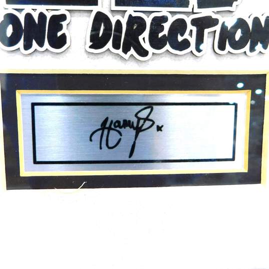 1D One Direction Facsimile Signed Framed Matted Print Pop Music Boy Band image number 5