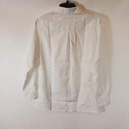 Foxcroft NYC Women White Button Up Blouse 6 NWT