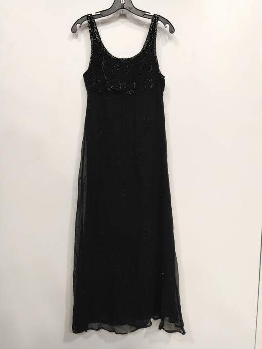 Bay Trading Company Beaded Sleeveless Gown Size 10 image number 1