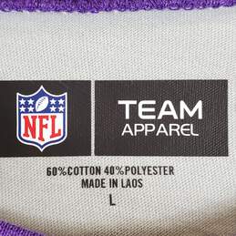 NFL Team Apparel Ravens Women Grey Shirt L NWT alternative image