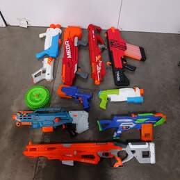 Bundle of 10 Assorted Nerf Dart Guns