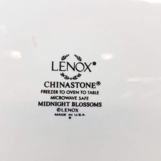 Lenox Chinastone Midnight Blossoms Dinnerware Set of 2 image number 5