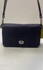 Coach Perforated Penny Crossbody Blue image number 1