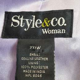 Style & Co Women Brown Jacket Sz 20W alternative image
