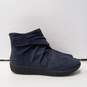 Clarks Women's Navy Suede Shoes Size 6.5 image number 4