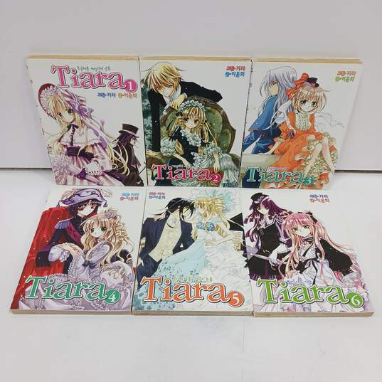 Tiara Japanese Edition Graphic Novels Books 1-6 image number 2