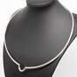 Sterling Silver Collar Necklace - 14.5g image number 3