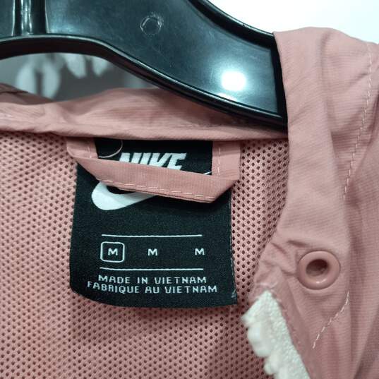 Nike Hooded Full Zip Windbreaker Athletic Jacket Size Medium image number 4