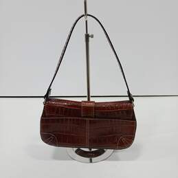 Women's Brown Leather Fossil Handbag Purse alternative image
