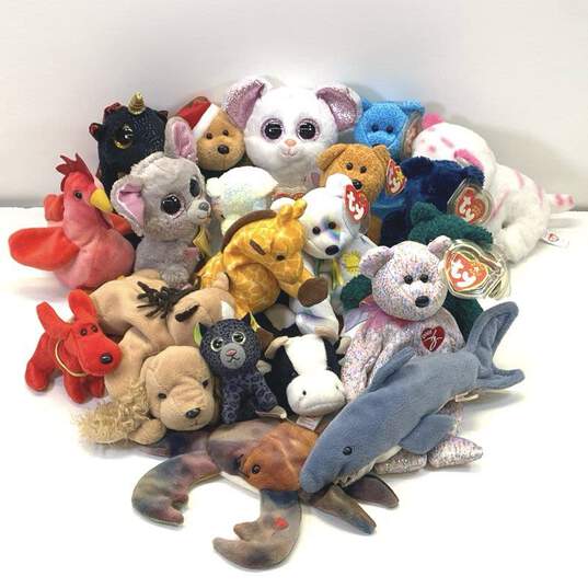Assorted Ty Beanie Baby Bundle Lot Of 20 image number 1