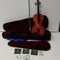 Mendini Violin and Bow in Case image number 1