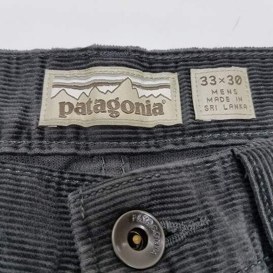 Men's Patagonia dark gray corduroy jeans  33 x 30 image number 2