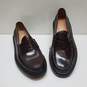 J. Crew Men's Brown Patent Leather Penny Loafers Size 9.5 image number 2