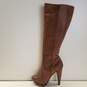 Steve by Steve Madden Dyme Leather Boots Brown 7 image number 2