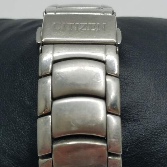 CItizen Retro 37mm Case Explorer Design Men's Eco-Drive Quartz Stainless Steel Watch image number 5