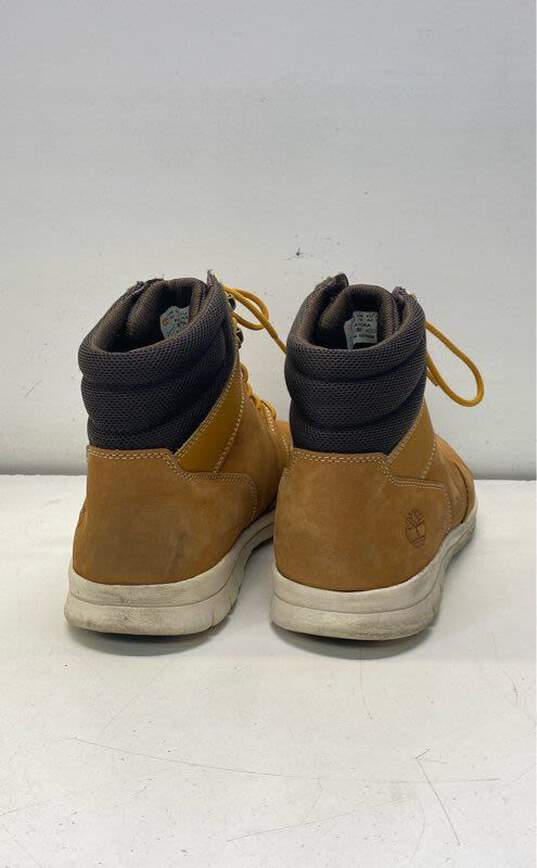 Timberland Graydon Sneaker Boot Men's Size 10.5 Wheat Nubuck - 0A10EA image number 4