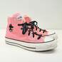 Stussy x Converse Chuck Taylor All-Star 70 Hi Women's Shoes Pink Size 8 image number 1