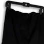 Womens Black Pleated Straight Leg Elastic Waist Pull-On Flared Skirt Sz 10 image number 4