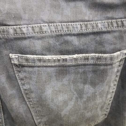Current/Elliot Dark Blue/Black Leopard Print Jeans The Stiletto Size 28 image number 5
