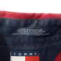 Tommy Hilfiger Men's Red Collared Dress Shirt Size M image number 3