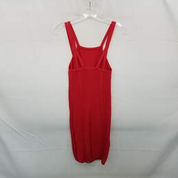 BeBe Red Bodycon Sleeveless Dress WM Size XS alternative image