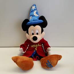 Disney Fantasia Sorcerer Mickey Mouse 22 inch Plush